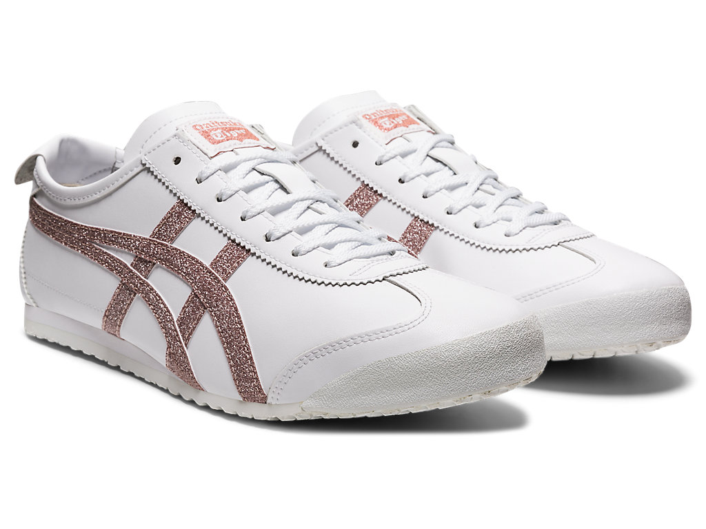 Men's Onitsuka Tiger Mexico 66® Mexico 66 White/Rose Gold | 70643FNLD