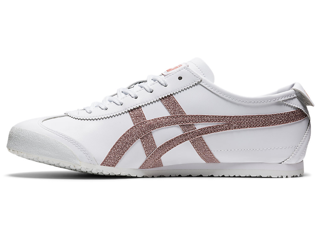 Men's Onitsuka Tiger Mexico 66® Mexico 66 White/Rose Gold | 70643FNLD