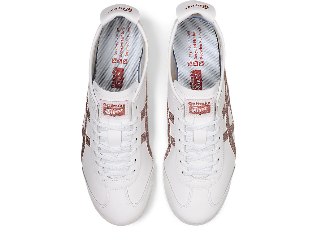 Men's Onitsuka Tiger Mexico 66® Mexico 66 White/Rose Gold | 70643FNLD