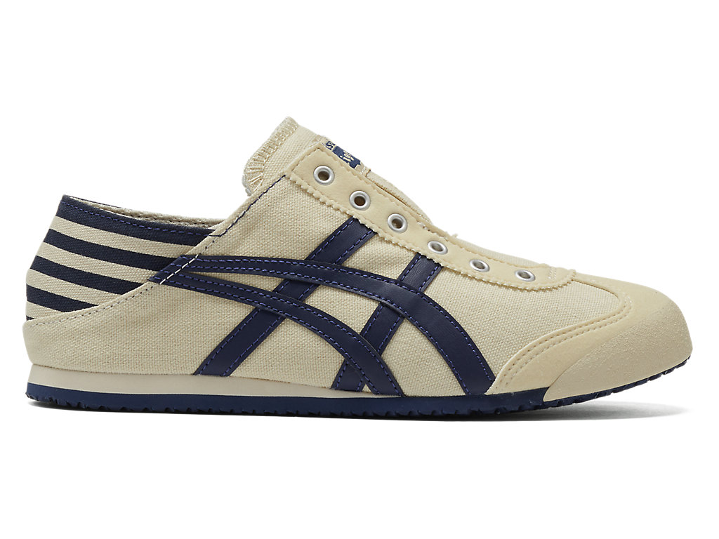 Men\'s Onitsuka Tiger Mexico 66® Paraty Mexico 66 Natural/Navy | 19478XMNU