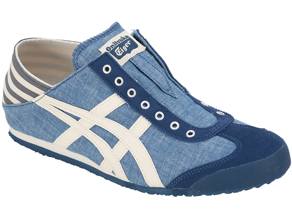 Men's Onitsuka Tiger Mexico 66® Paraty Mexico 66 Blue Chambray/Natural | 43670KFDW