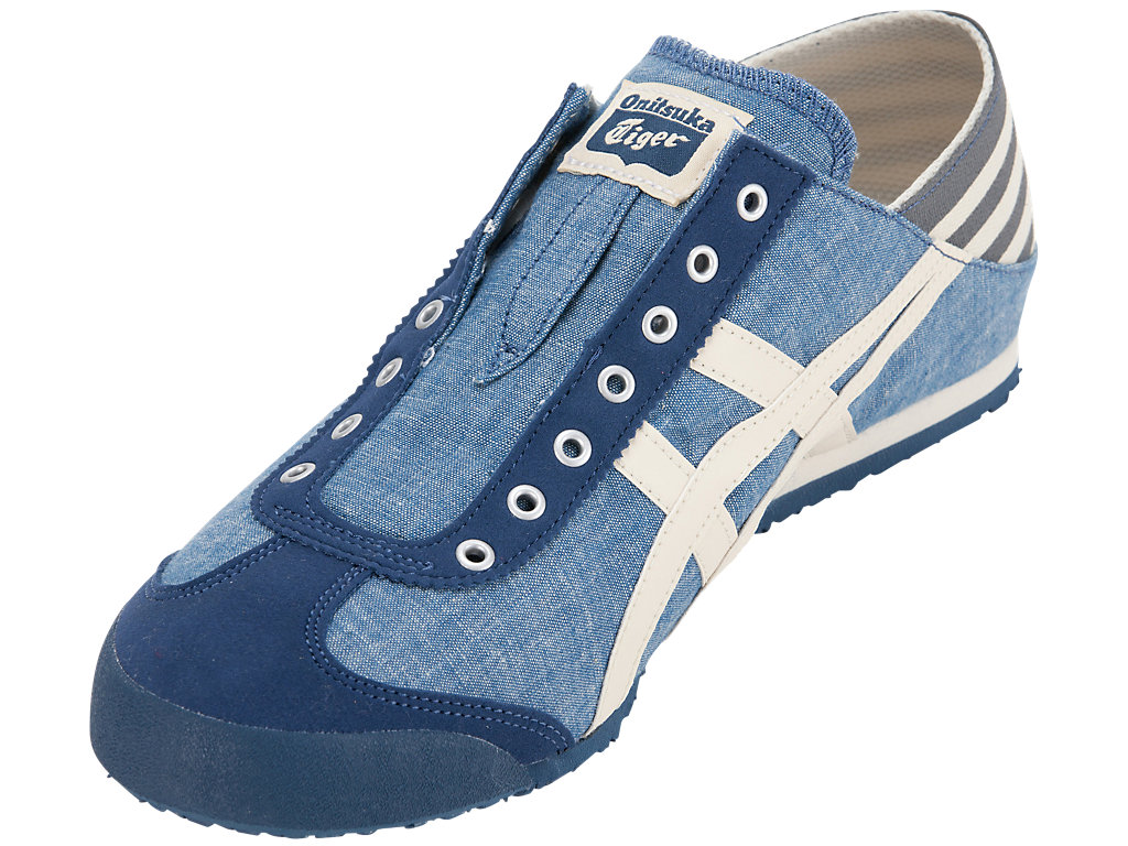 Men's Onitsuka Tiger Mexico 66® Paraty Mexico 66 Blue Chambray/Natural | 43670KFDW