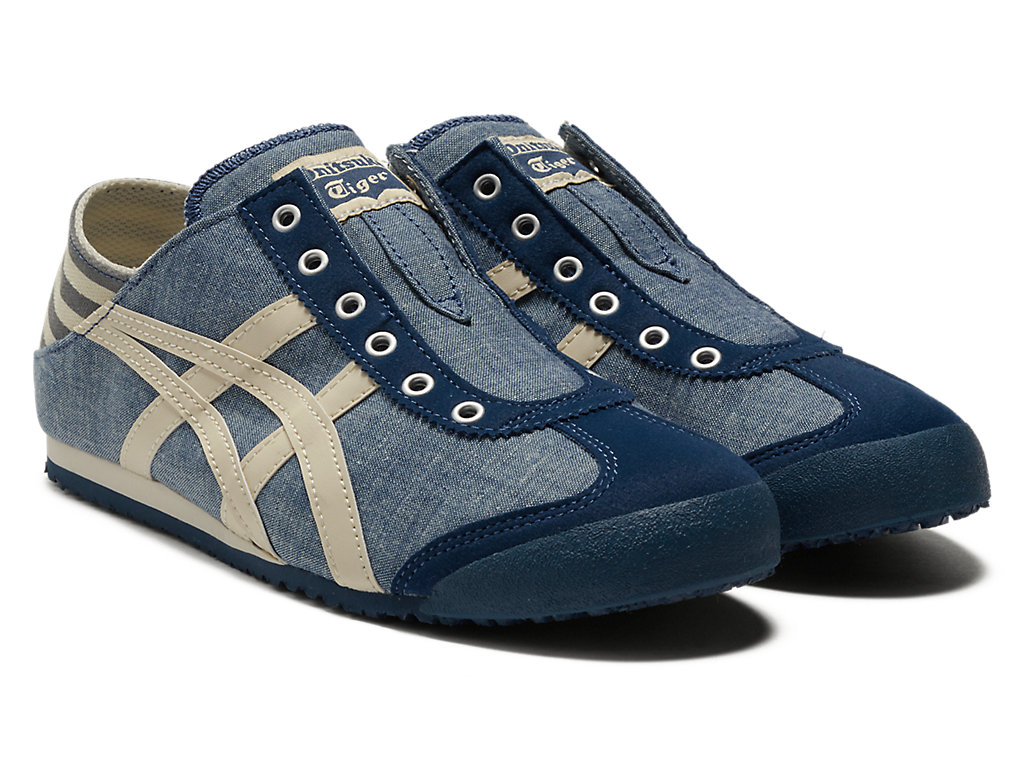 Men's Onitsuka Tiger Mexico 66® Paraty Mexico 66 Blue Chambray/Natural | 43670KFDW