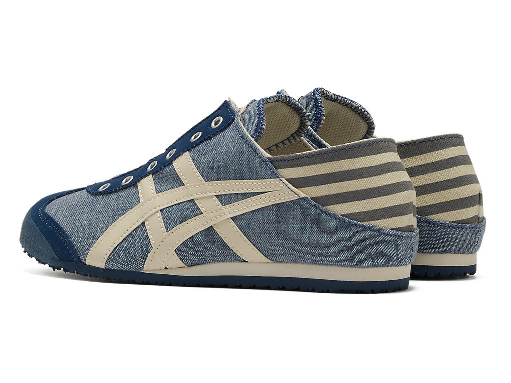 Men's Onitsuka Tiger Mexico 66® Paraty Mexico 66 Blue Chambray/Natural | 43670KFDW