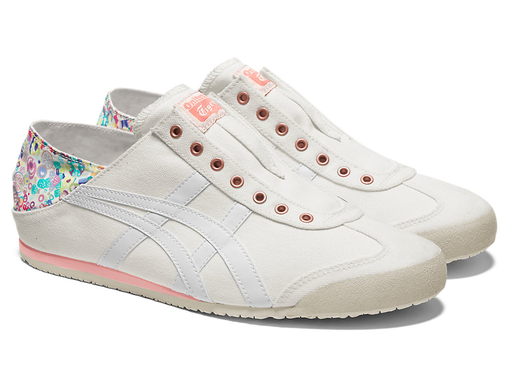 Men's Onitsuka Tiger Mexico 66® Paraty Mexico 66 Cream/Guava | 98061HWEQ