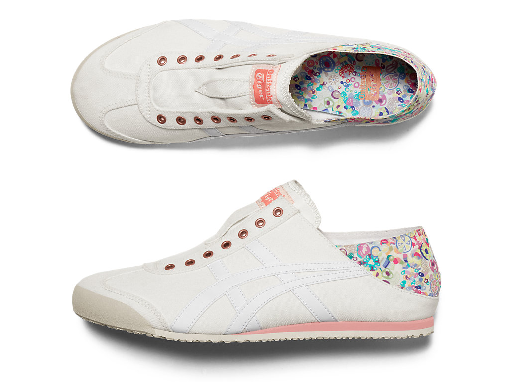 Men's Onitsuka Tiger Mexico 66® Paraty Mexico 66 Cream/Guava | 98061HWEQ