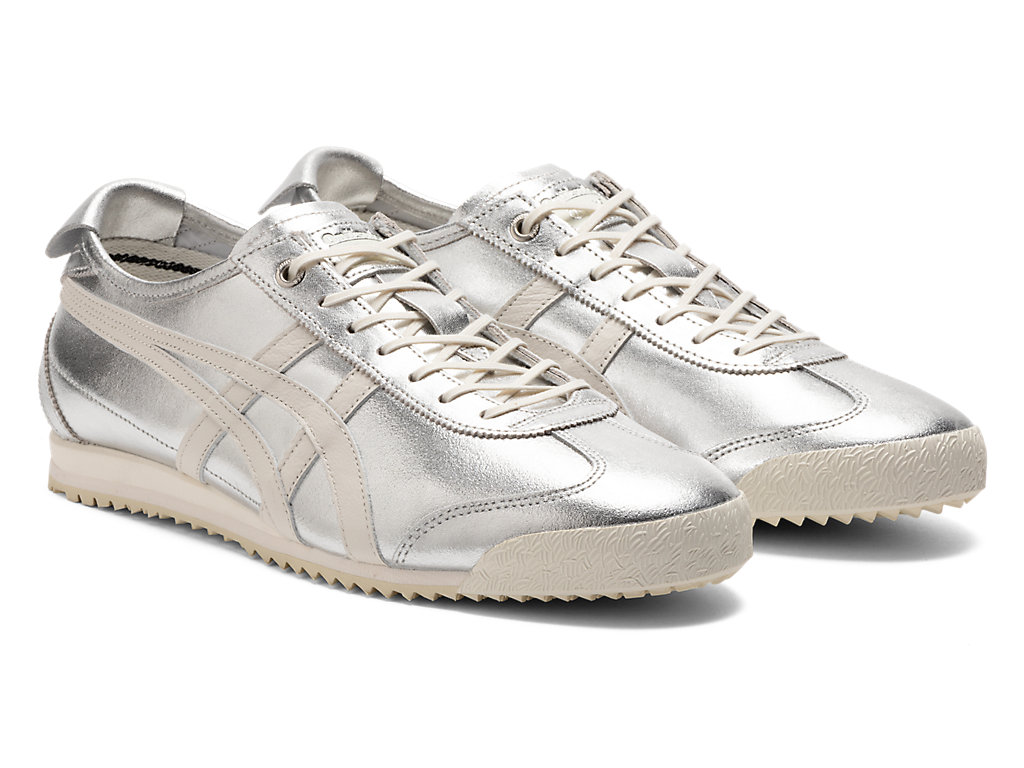 Men's Onitsuka Tiger Mexico 66® Sd Mexico 66 Pure Silver/Cream | 27580WGXM