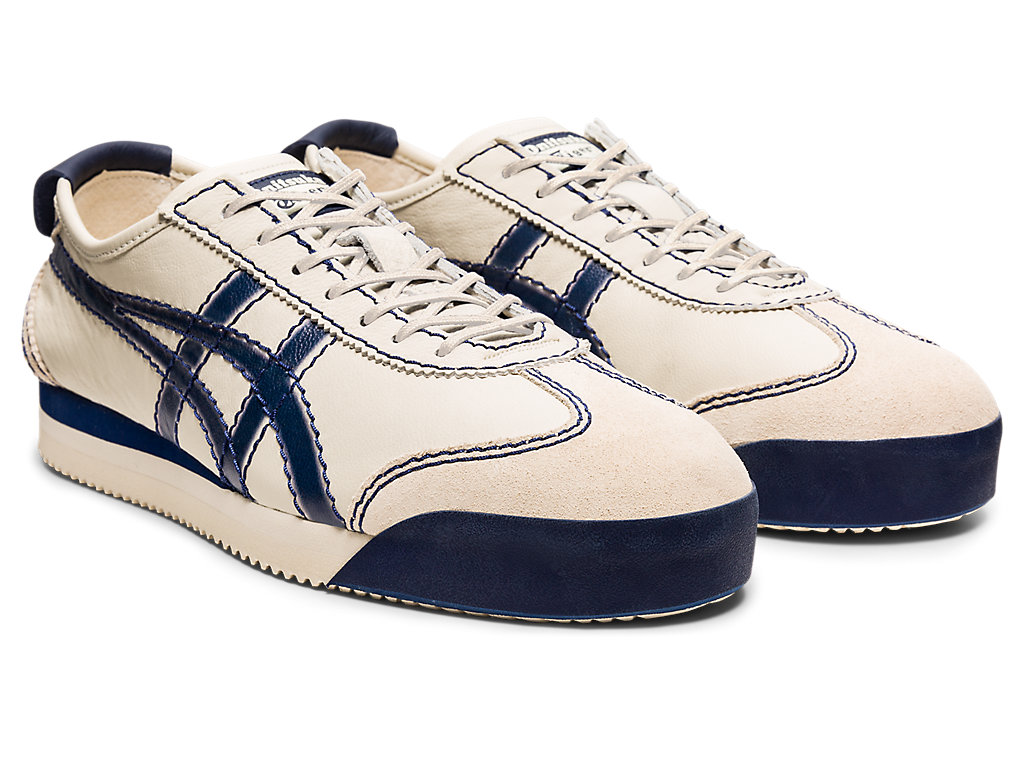 Men's Onitsuka Tiger Mexico 66® Sd Pf Mexico 66 Birch/Peacoat | 19382ZBYV