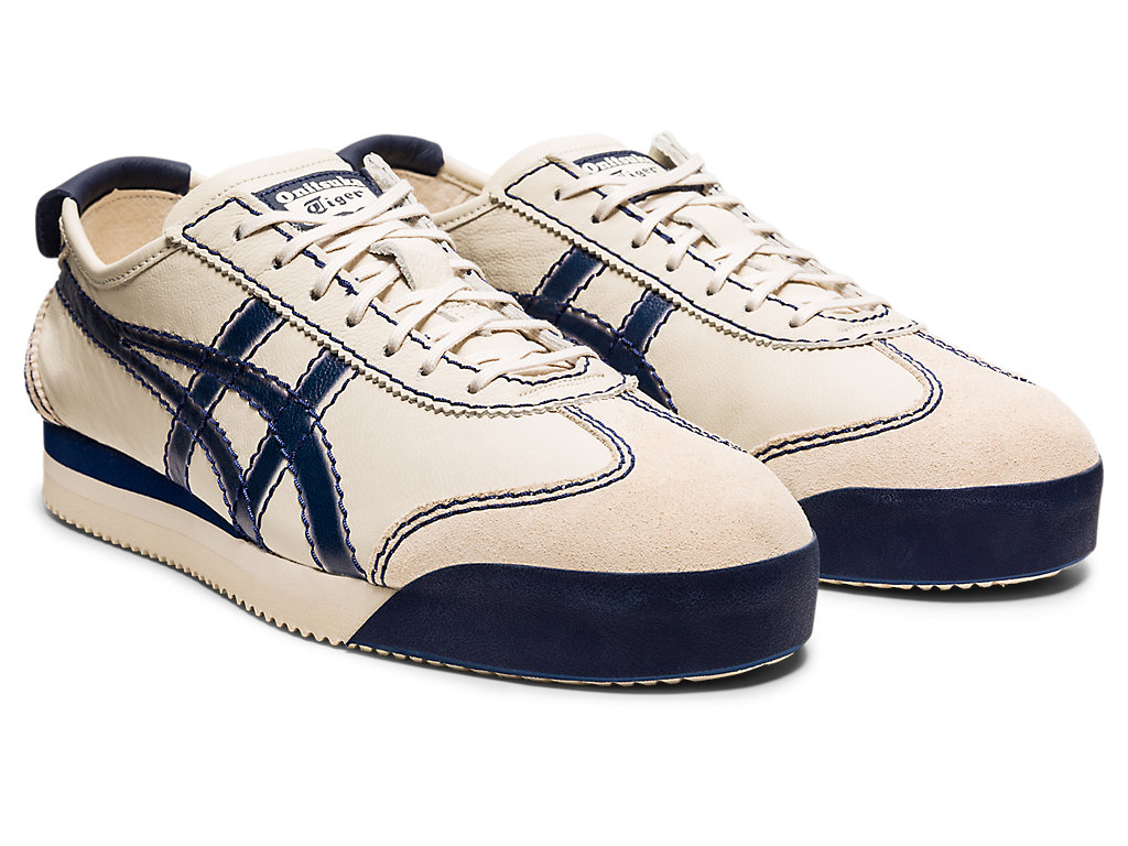 Men's Onitsuka Tiger Mexico 66® Sd Pf Mexico 66 Birch/Peacoat | 19382ZBYV