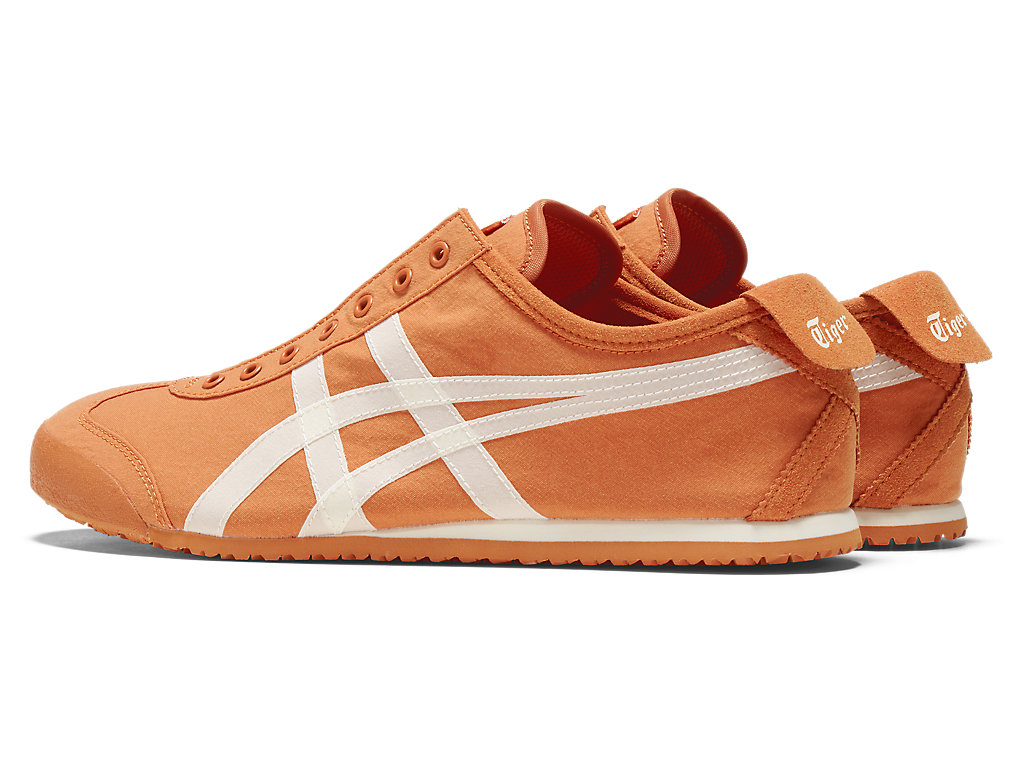 Men's Onitsuka Tiger Mexico 66® Slip-on Mexico 66 Rust Orange/Cream | 18926BXVO