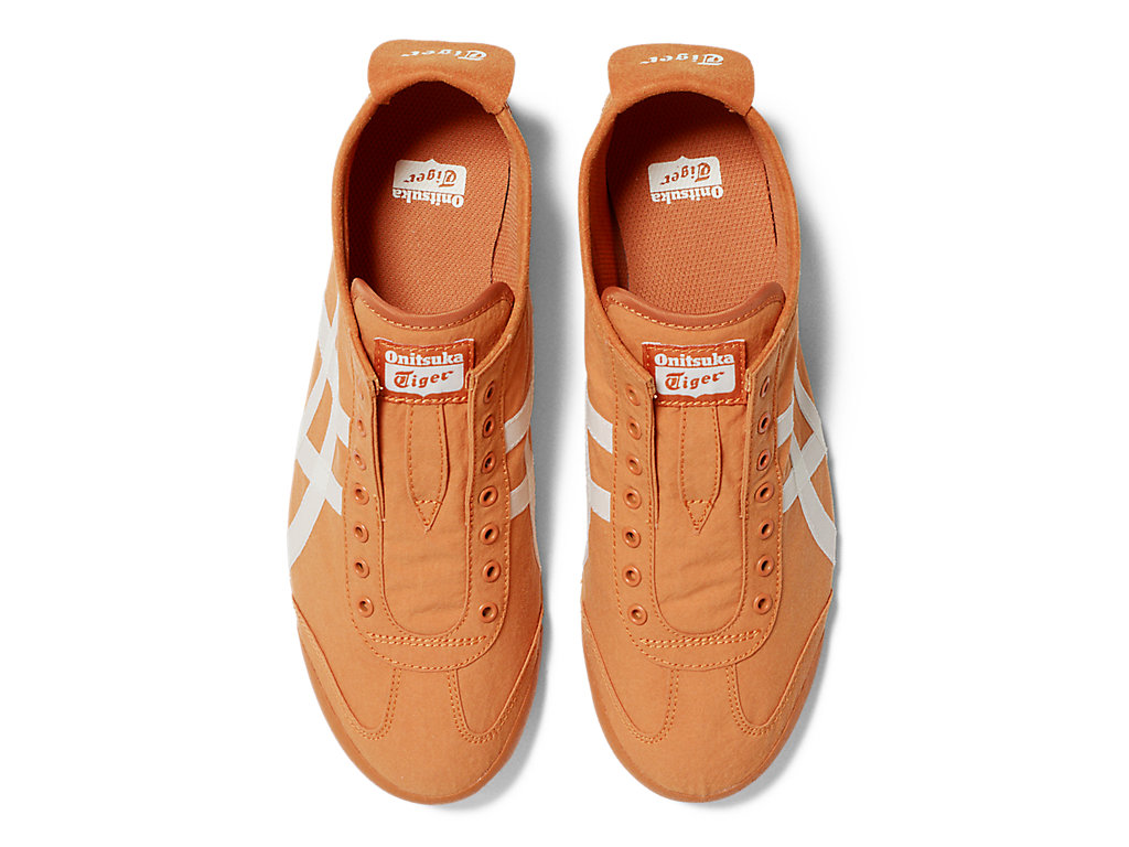 Men's Onitsuka Tiger Mexico 66® Slip-on Mexico 66 Rust Orange/Cream | 18926BXVO