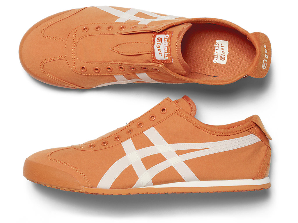 Men's Onitsuka Tiger Mexico 66® Slip-on Mexico 66 Rust Orange/Cream | 18926BXVO