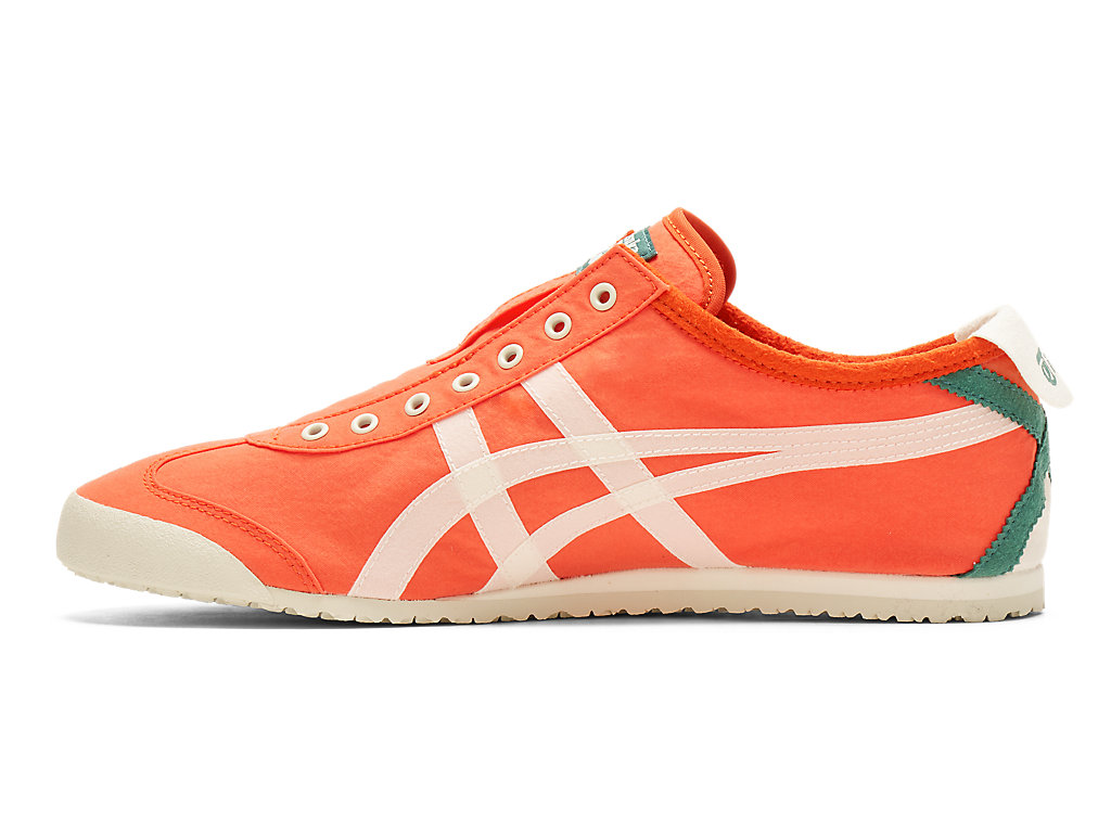 Men's Onitsuka Tiger Mexico 66® Slip-on Mexico 66 Vermilion Tomato/Cream | 31249IJNS