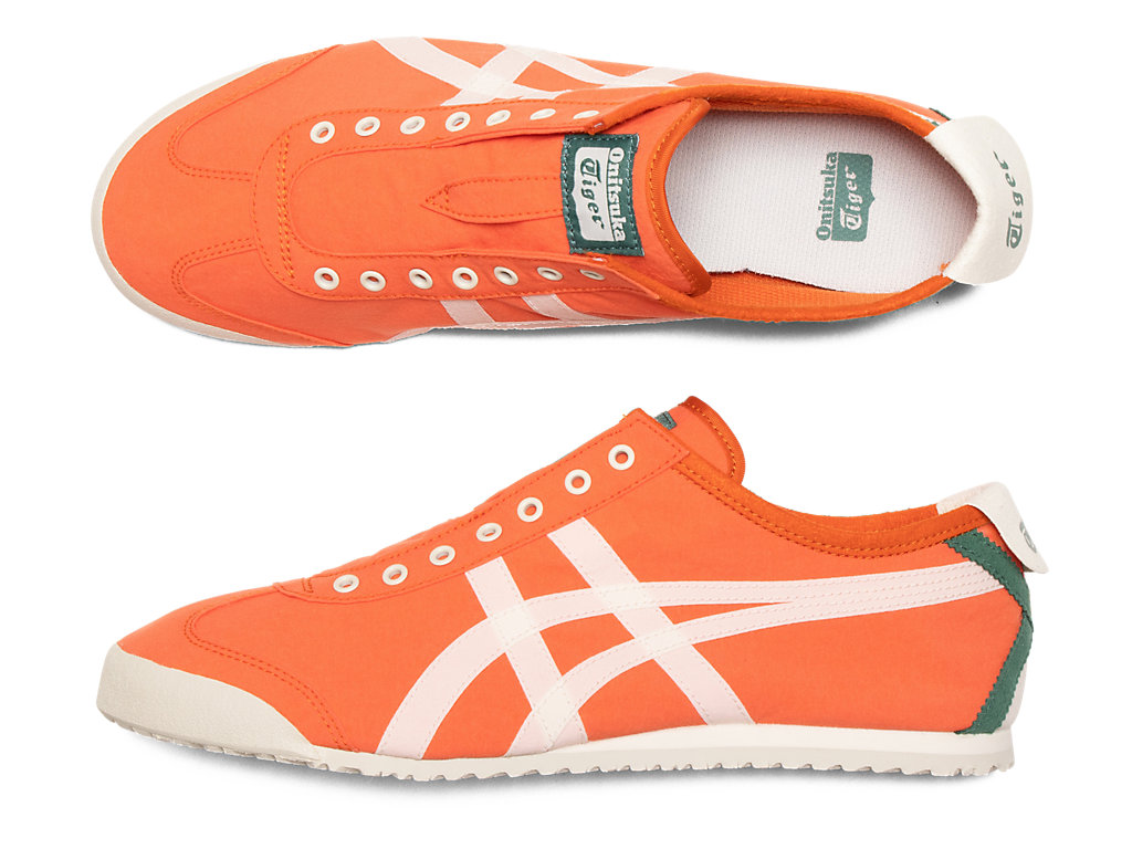 Men's Onitsuka Tiger Mexico 66® Slip-on Mexico 66 Vermilion Tomato/Cream | 31249IJNS