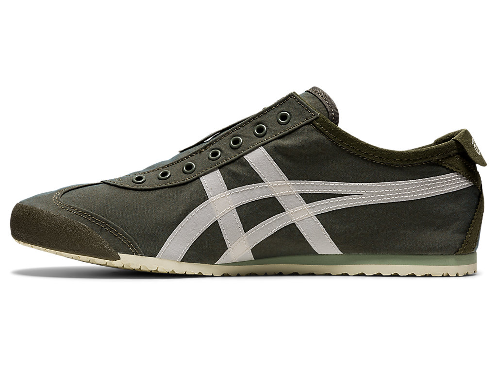 Men's Onitsuka Tiger Mexico 66® Slip-on Mexico 66 Mantle Green/Birch | 45068EXFZ