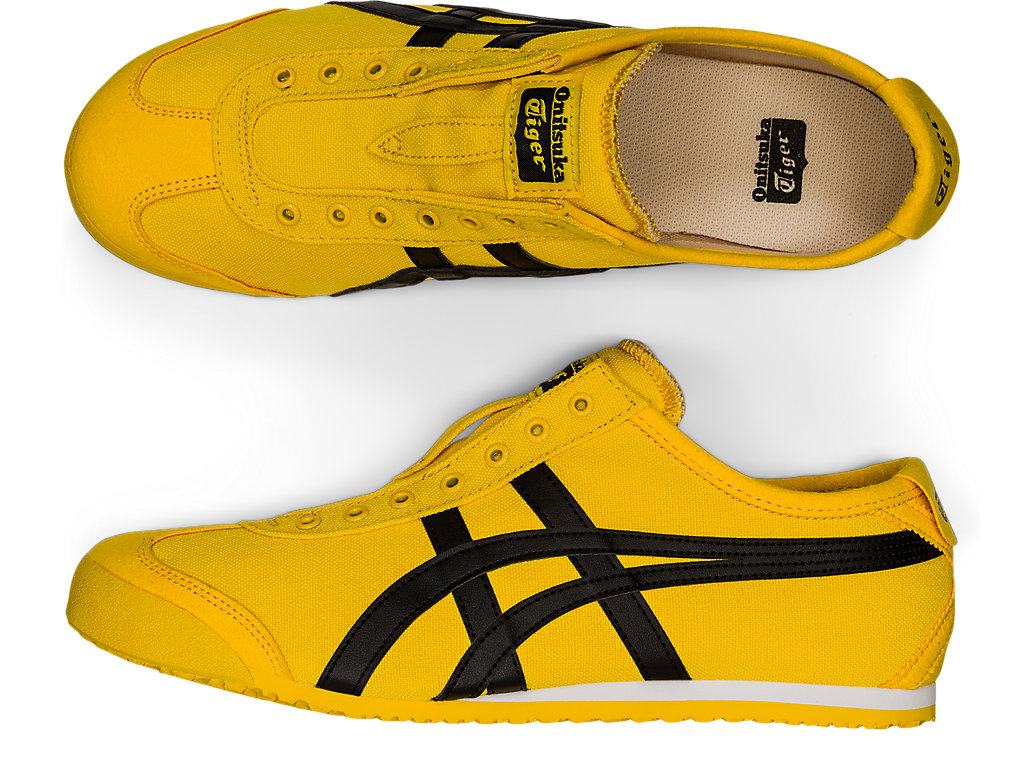 Men's Onitsuka Tiger Mexico 66® Slip-on Mexico 66 Tai Chi Yellow/Black | 70143VDPN