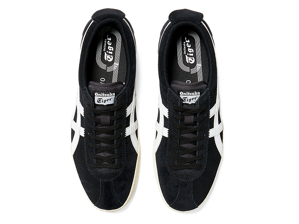 Men's Onitsuka Tiger Mexico Delegation Shoes Black/White | 26547PARG