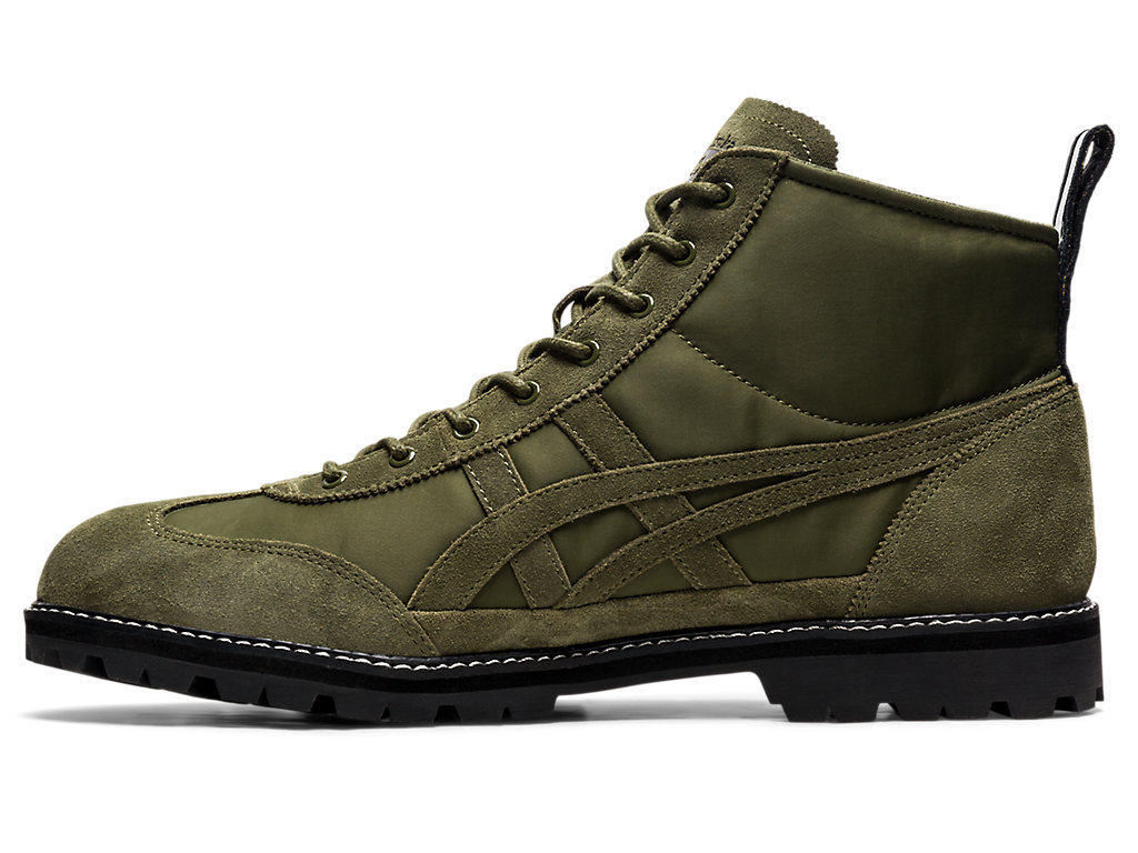 Men's Onitsuka Tiger Mexico Rinkan Shoes Bronze Green/Bronze Green | 32107TZJH