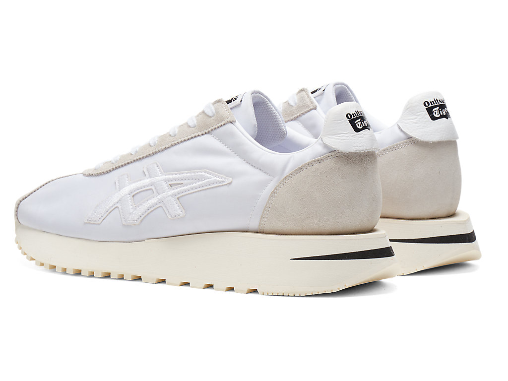 Men's Onitsuka Tiger Moage Mo Shoes White/White | 15638ZMAJ