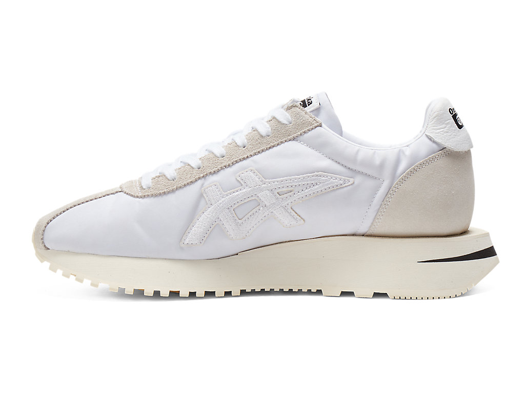 Men's Onitsuka Tiger Moage Mo Shoes White/White | 15638ZMAJ