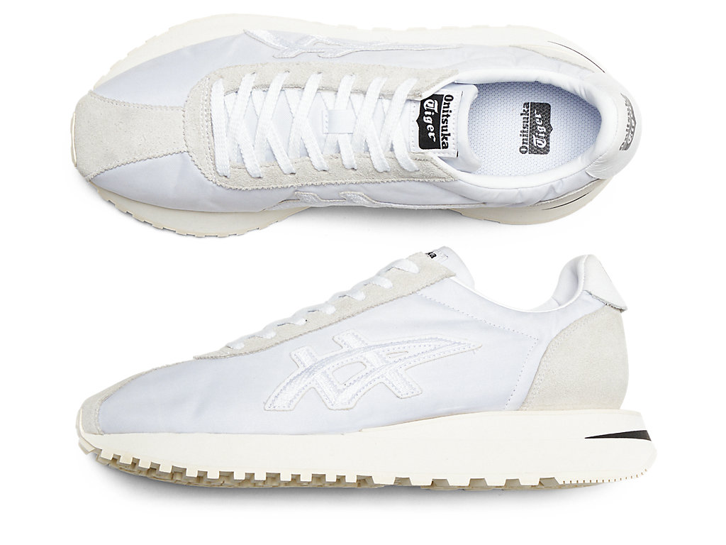 Men's Onitsuka Tiger Moage Mo Shoes White/White | 15638ZMAJ