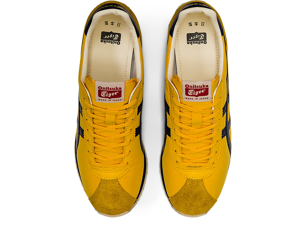 Men's Onitsuka Tiger Moal 77 Nm Shoes Tiger Yellow/Peacoat | 83194XIDM