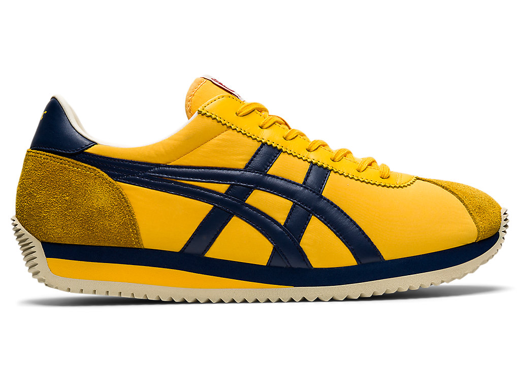 Men\'s Onitsuka Tiger Moal 77 Nm Shoes Tiger Yellow/Peacoat | 83194XIDM