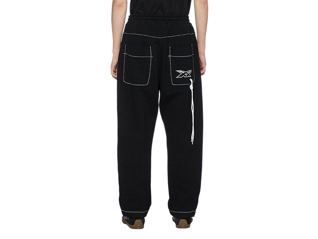 Men's Onitsuka Tiger Pants Clothing Black | 57981OFWL