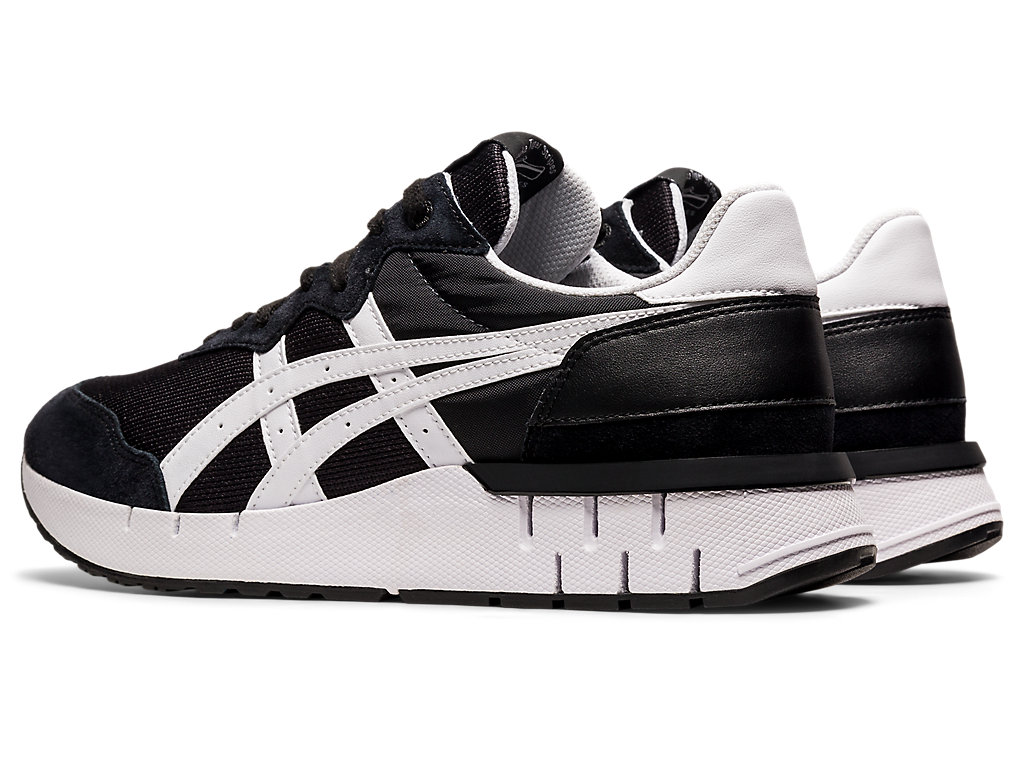 Men's Onitsuka Tiger Rebilac Runner Shoes Black/White | 05963NUWX