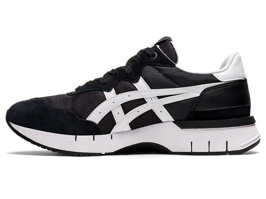 Men's Onitsuka Tiger Rebilac Runner Shoes Black/White | 05963NUWX