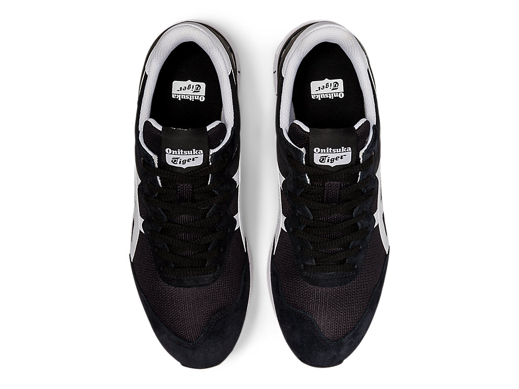 Men's Onitsuka Tiger Rebilac Runner Shoes Black/White | 05963NUWX