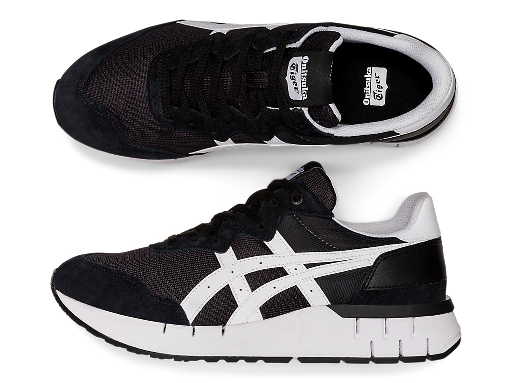 Men's Onitsuka Tiger Rebilac Runner Shoes Black/White | 05963NUWX