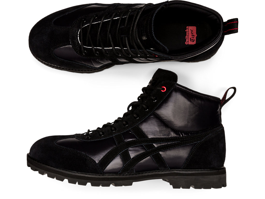 Men's Onitsuka Tiger Rinkan Boot Shoes Black/Black | 04129FVXA