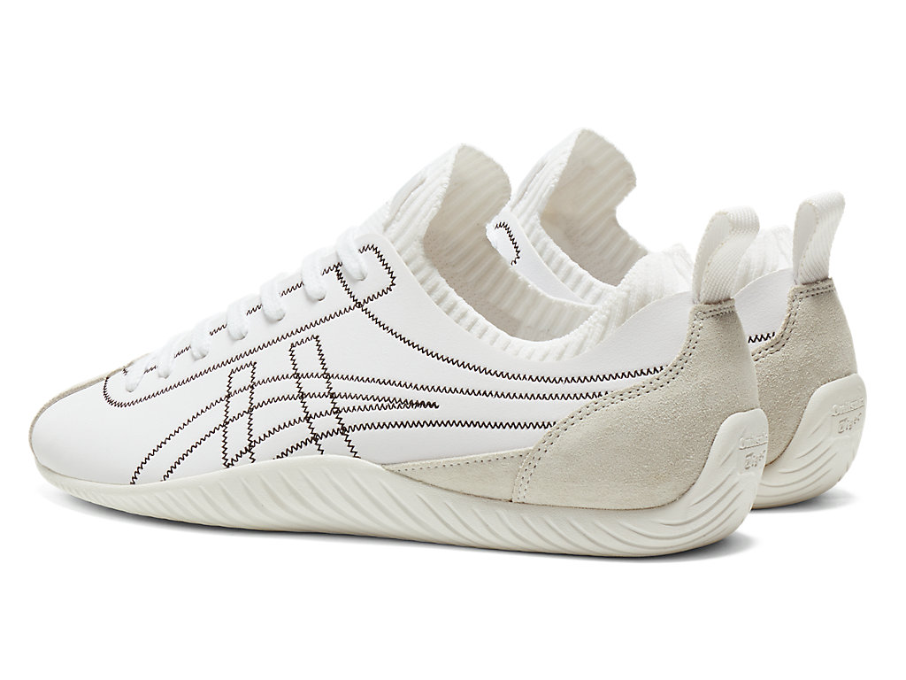 Men's Onitsuka Tiger Sclaw Shoes White/Black | 28309BFXR