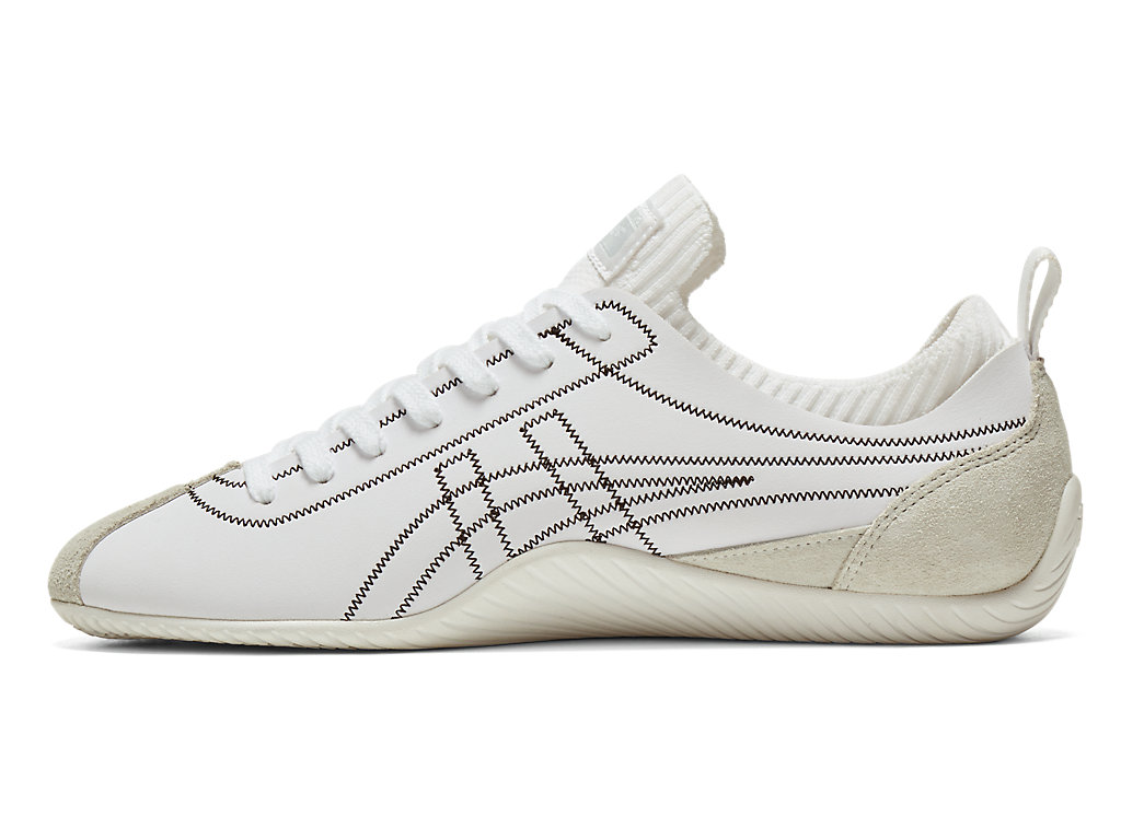 Men's Onitsuka Tiger Sclaw Shoes White/Black | 28309BFXR