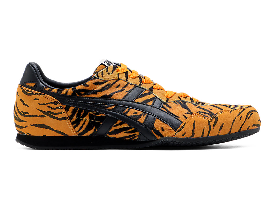 Men\'s Onitsuka Tiger Serrano Shoes Citrus/Black | 92813ZSHR