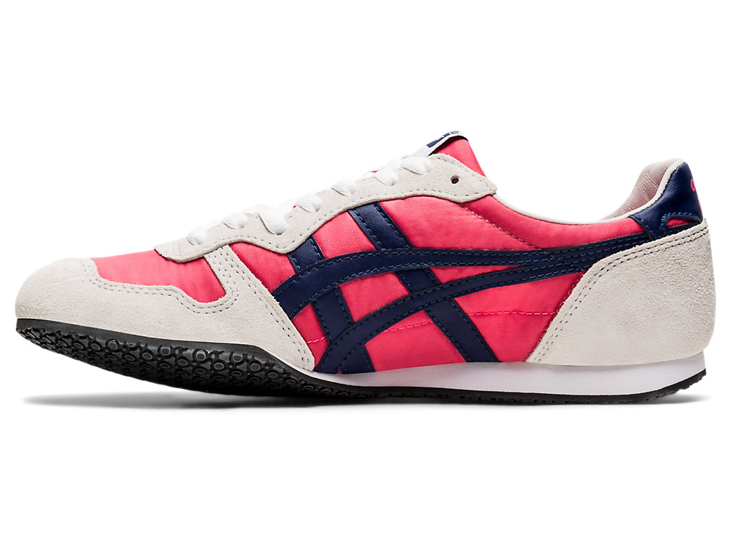 Men's Onitsuka Tiger Serrano Shoes Pink Cameo/Midnight | 69073RFBV