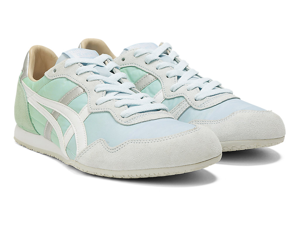 Men's Onitsuka Tiger Serrano Shoes Soft Sky/White | 96120BJYA