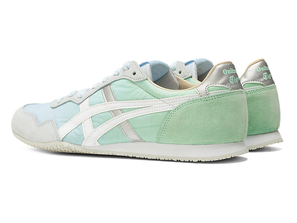 Men's Onitsuka Tiger Serrano Shoes Soft Sky/White | 96120BJYA