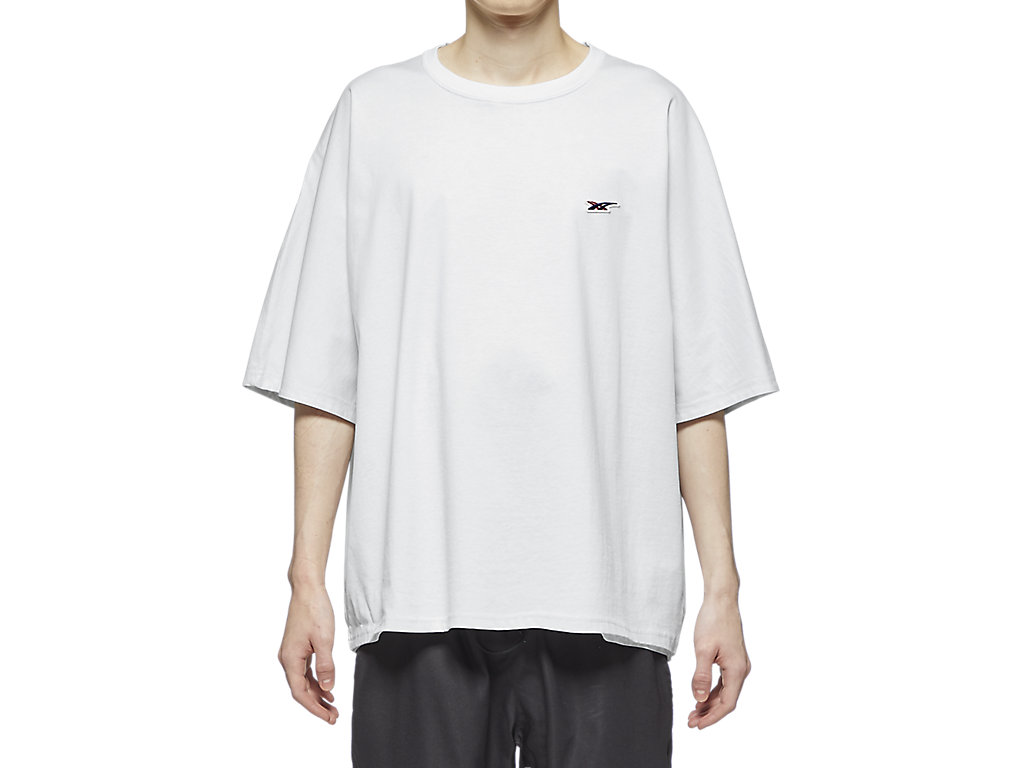 Men's Onitsuka Tiger Short Sleeve Top Clothing White | 17604GJIH