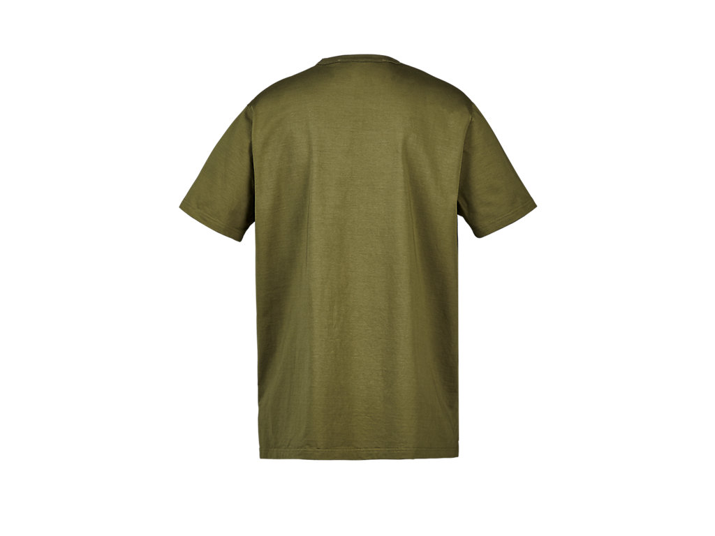 Men's Onitsuka Tiger Ss Tee Clothing Khaki | 52013ZFWJ