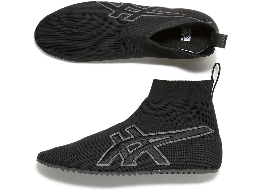 Men's Onitsuka Tiger Tai-chi-reb Sock Shoes Black/Black | 80342MOUQ