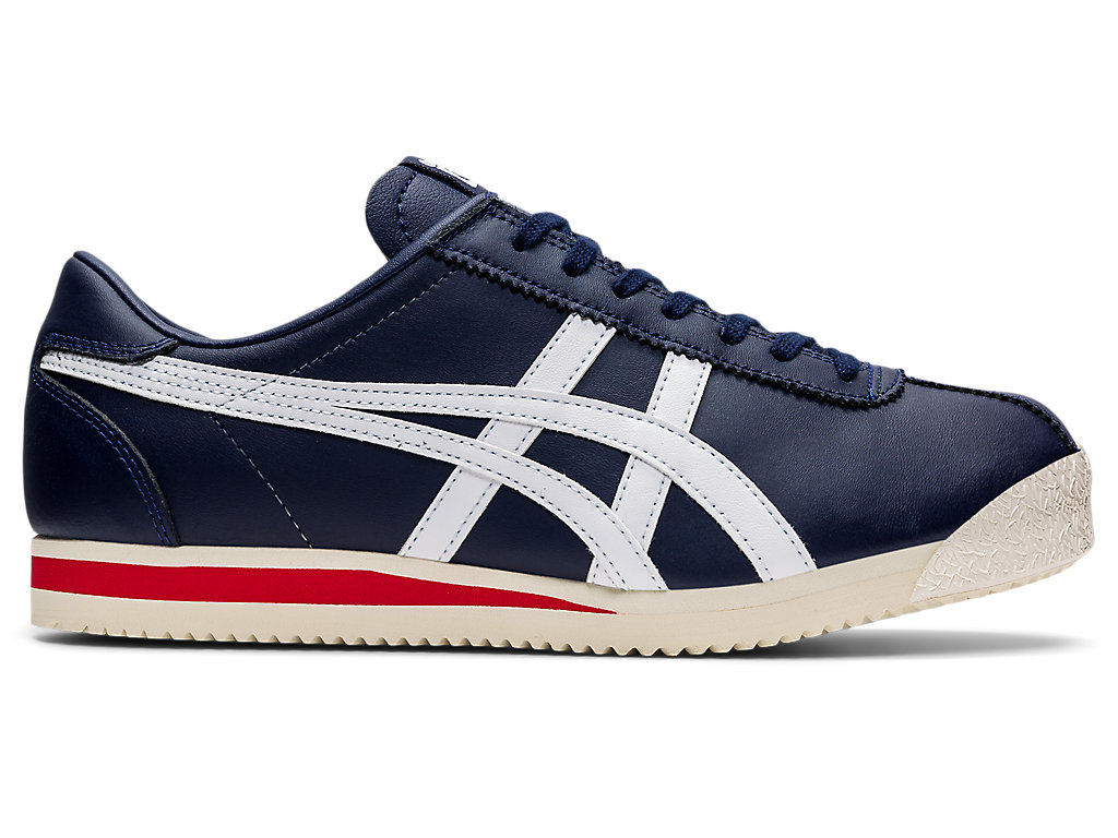 Men\'s Onitsuka Tiger Tiger Corsair Shoes Peacoat/White | 09812JXES