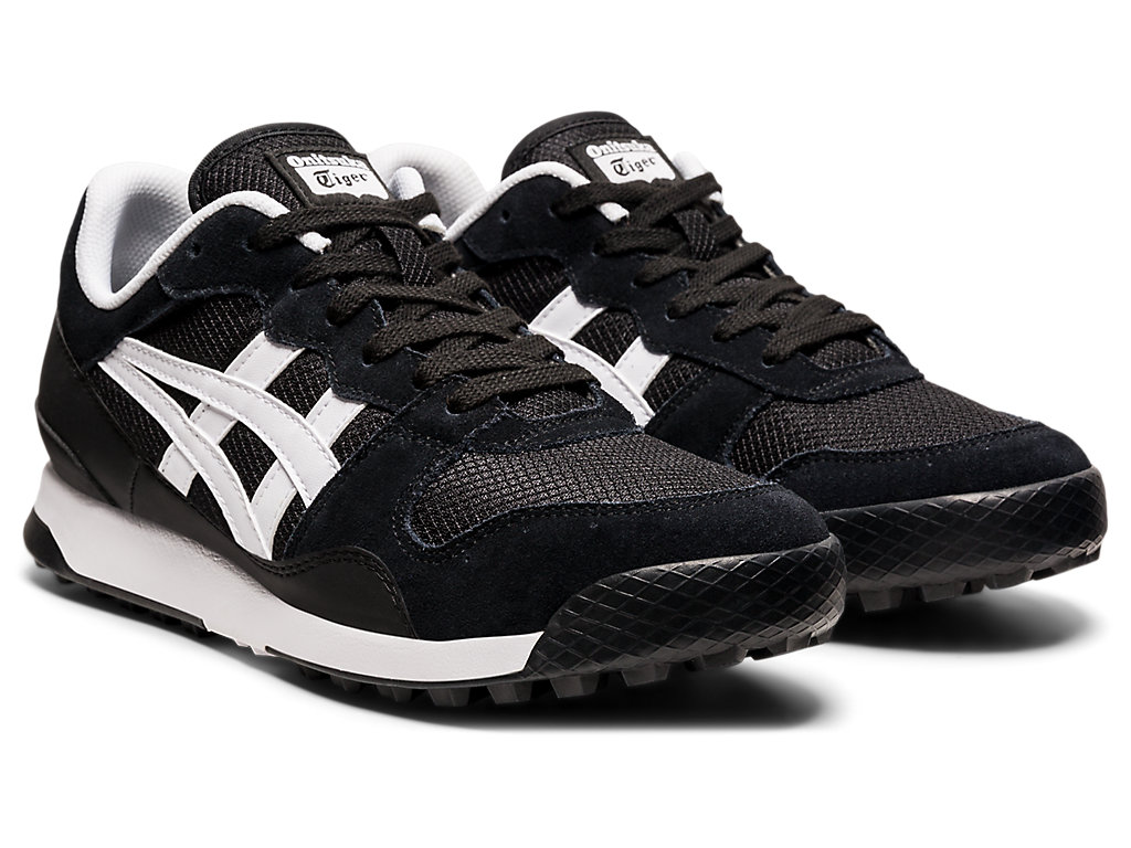 Men's Onitsuka Tiger Tiger Horizonia Shoes Black/White | 27849JFXU