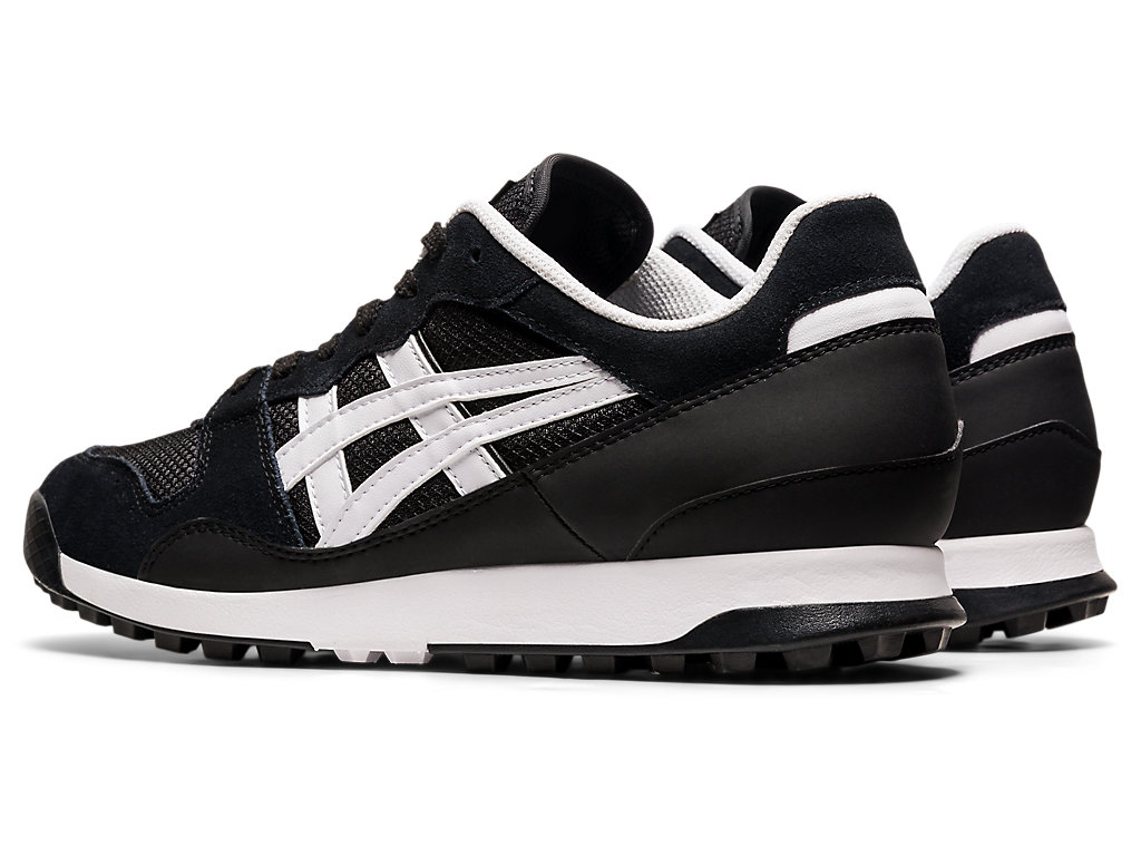 Men's Onitsuka Tiger Tiger Horizonia Shoes Black/White | 27849JFXU