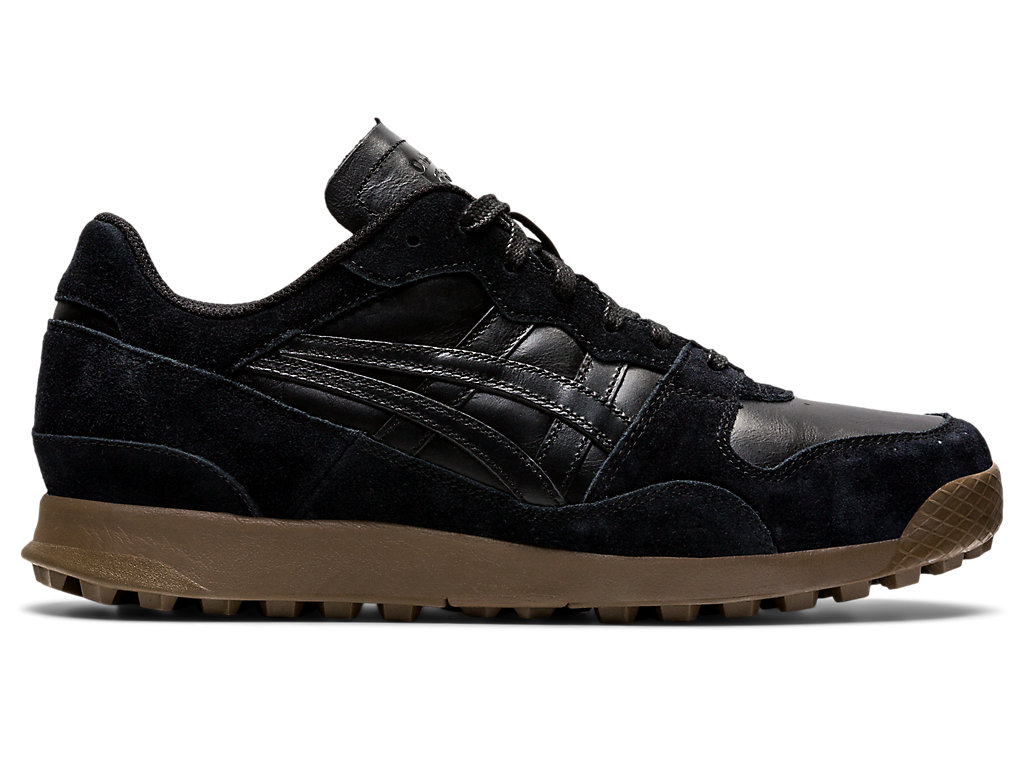 Men\'s Onitsuka Tiger Tiger Horizonia Shoes Black/Black | 75410FGJV