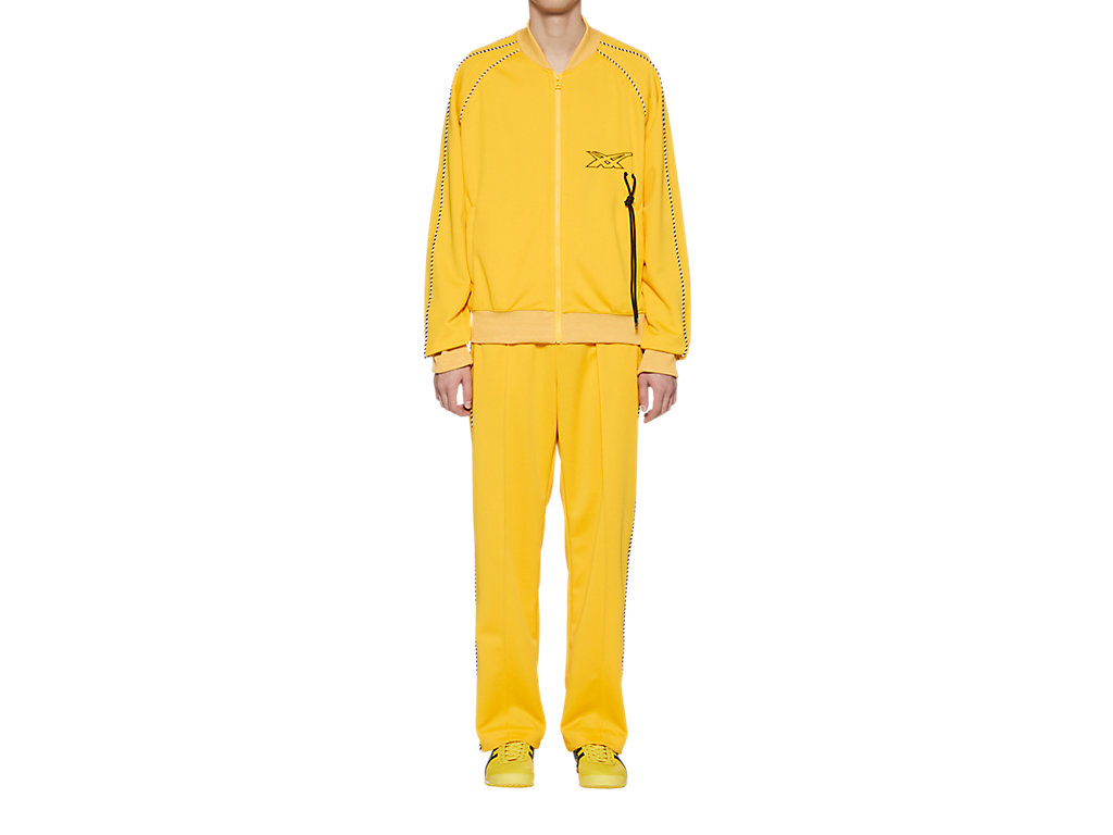 Men's Onitsuka Tiger Track Pants Clothing Yellow | 70432LJMT