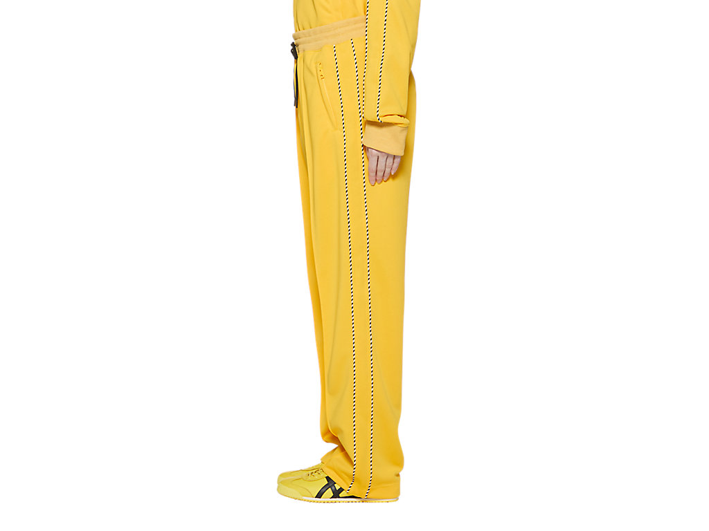 Men's Onitsuka Tiger Track Pants Clothing Yellow | 70432LJMT