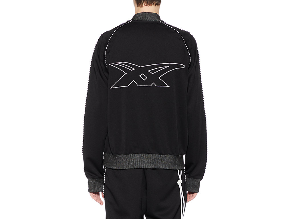 Men's Onitsuka Tiger Track Top Clothing Black | 81546NKJO