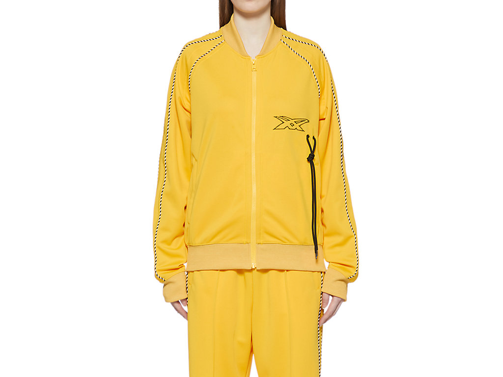 Men's Onitsuka Tiger Track Top Clothing Yellow | 84375SKCY